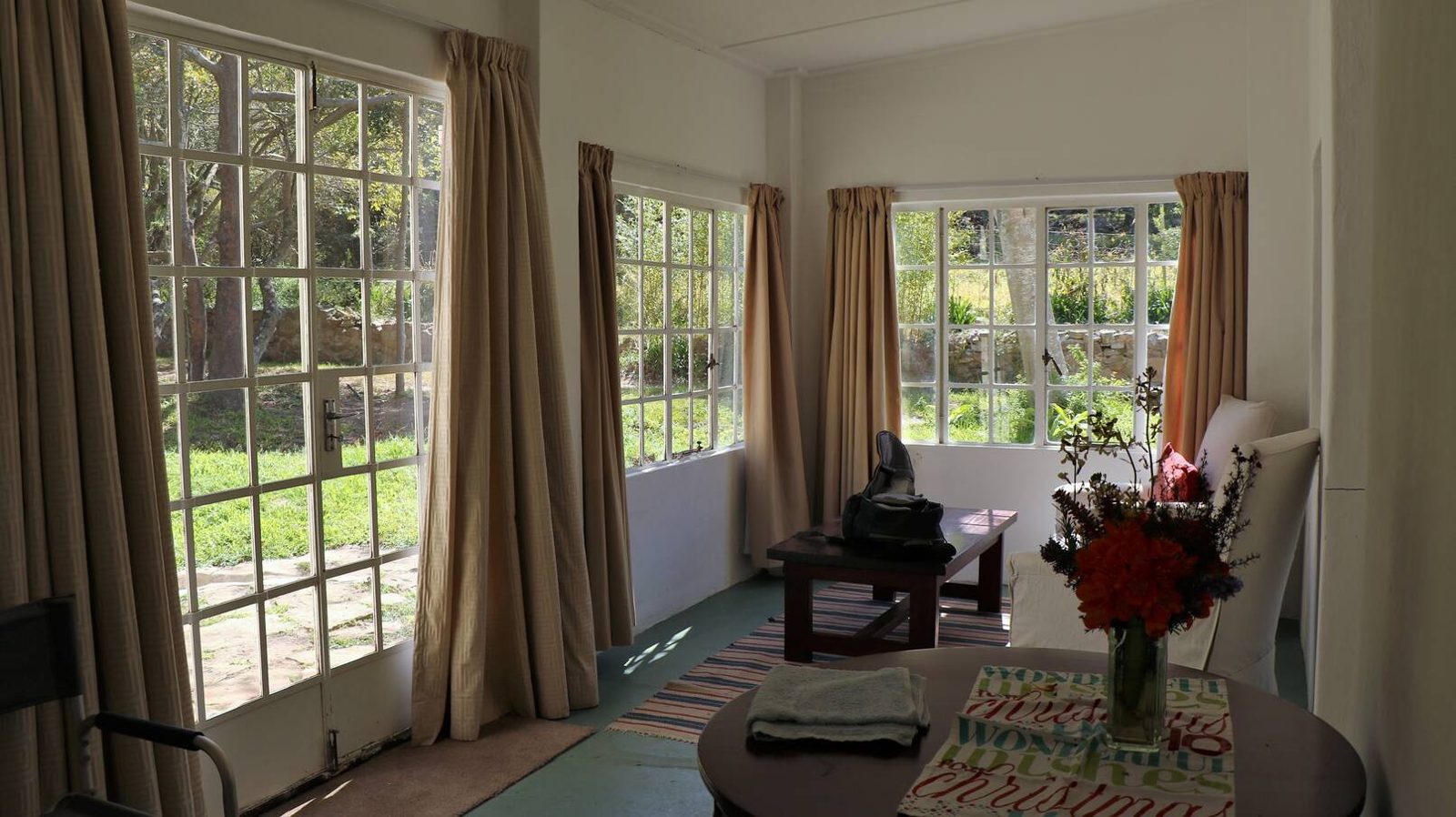 West wing sun room